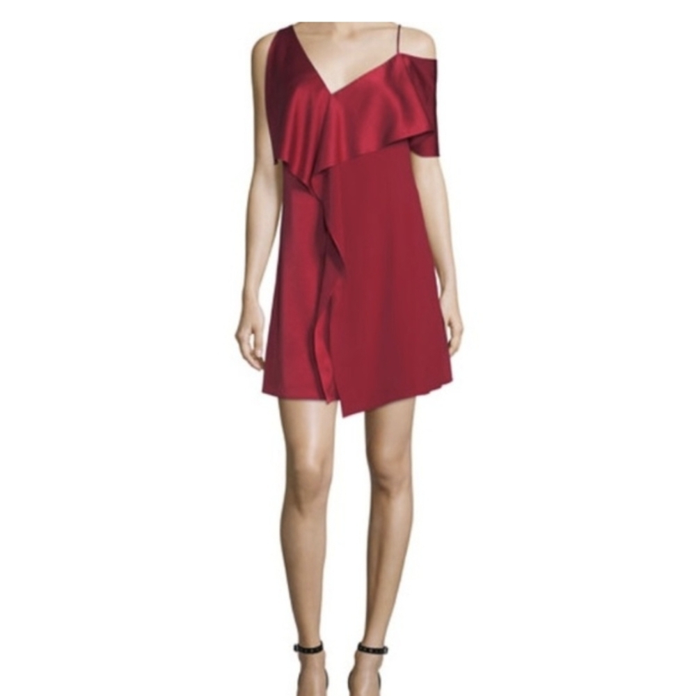 Diane Von Furstenberg Red Dress NEW Label Last Fall